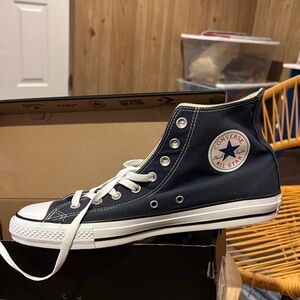 Converse Navy High-Top Sneakers